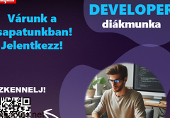 Full Stack developer – Diákmunka ősztől