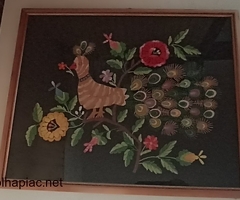 Hímzett kép