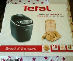 Tefal kenyérsütő fekete,új