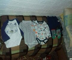 68-as újszerű, divatos fiú pamutruhák