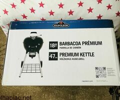 Napoleon faszenes gömbgrill 47cm