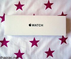 Apple Watch SE2 v3 okosóra ezüst-kék,új