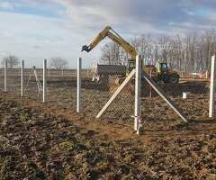 Kerítés építés országosan! Táblás kerítés, drótfonat, drótháló, vadháló, kapu