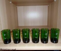 Zöld Jagermeister pohár 5cl 6db