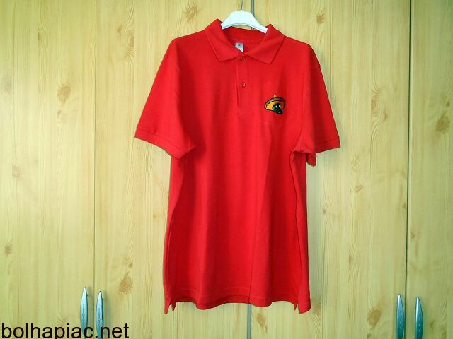 El Sabor piros teniszpóló L