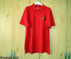 El Sabor piros teniszpóló L