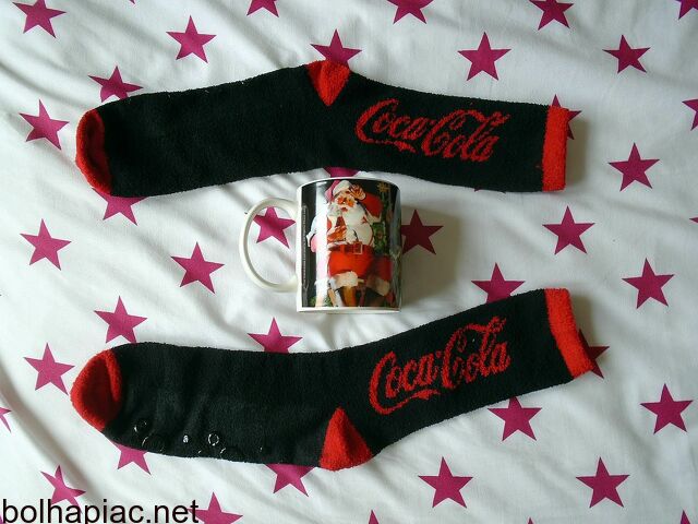 Coca-Cola házizokni+bögre